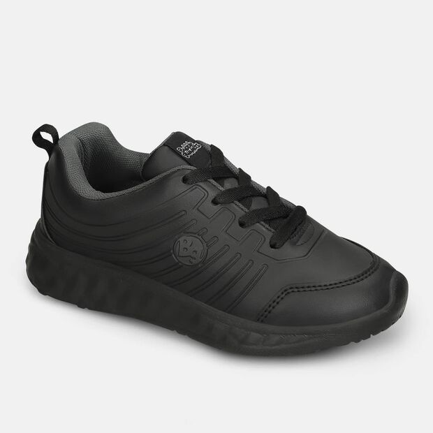 Tenis Escolar Infantil Para Ni&ntilde;os Bubblegummers Negro Jalape&ntilde;o, 