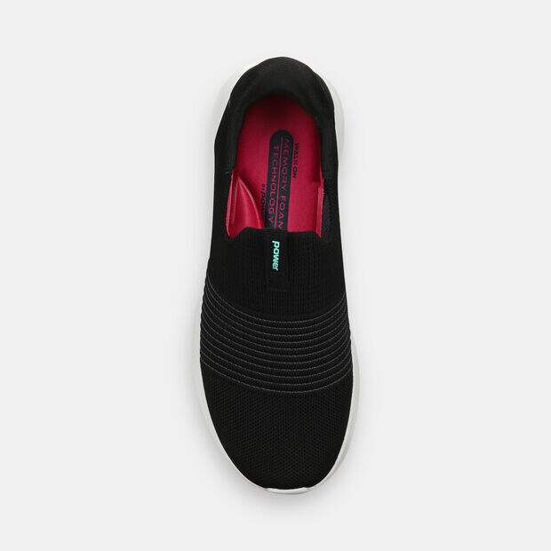 Tenis Deportivos Para Mujer Power Negro N-Walk Akari Easyslide, 