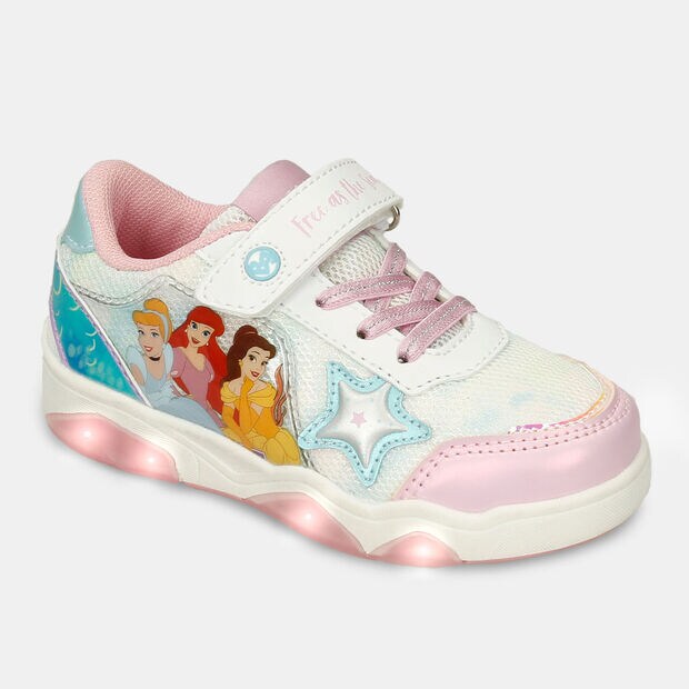Tenis Con Luces Para Ni&ntilde;a Bubblegummers Multicolor Mahina L, 