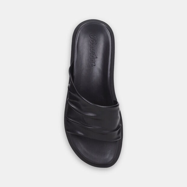Sandalias Para Mujer Bata Negro Perrie Summer, 