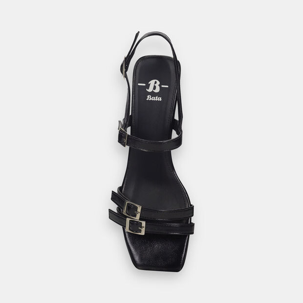 Sandalias Para Mujer Bata Negro, 