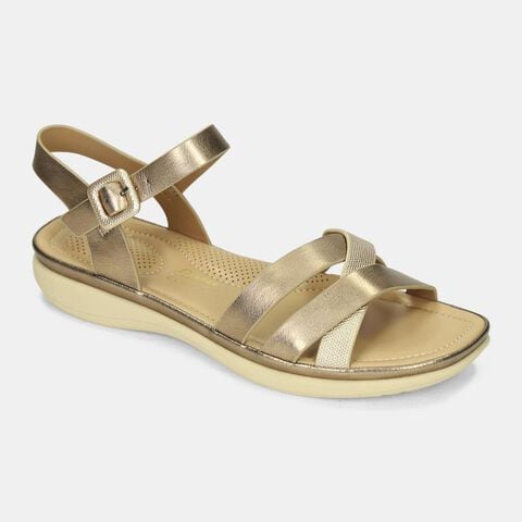 Sandalias Para Mujer Bata Comfit Camel Jilmar, 