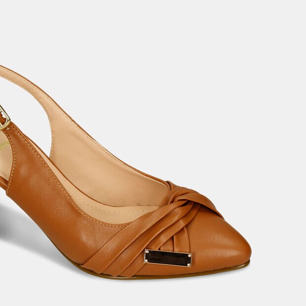 Tacones Para Mujer Bata Camel Idara, 