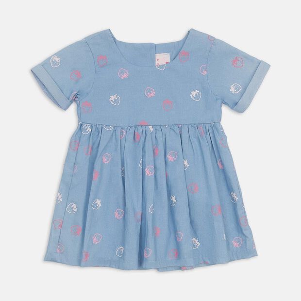 Vestido Para Ni&ntilde;a Bubblegummers Azul Jolly, 