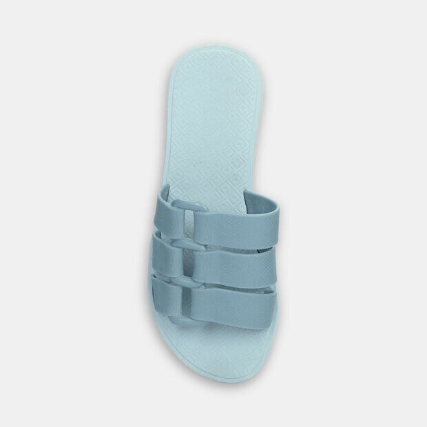 Sandalias Para Mujer Bata Azul Claro Gretta Full Plastic, 