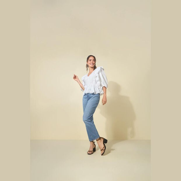 Sandalias Para Mujer Bata Negro , 