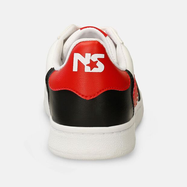 Tenis Para Ni&ntilde;o Bubblegummers Blanco-Negro Shangai, 