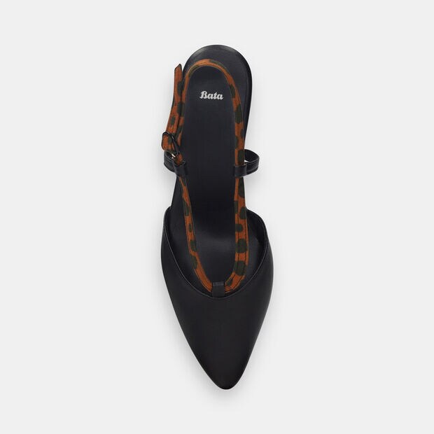 Tacones Para Mujer Bata Negro , 