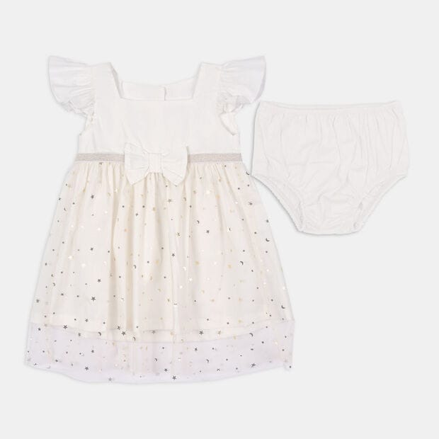Vestido Para Ni&ntilde;a Bubblegummers Beige Odet Beb&eacute;, 