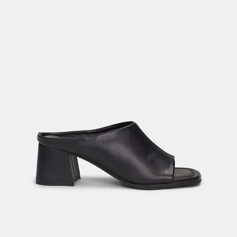 Tacones Para Mujer Bata Negro Janette, 