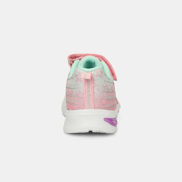 Tenis Con Luces Para Ni&ntilde;a Bubblegummers Violeta Universal Demian, 