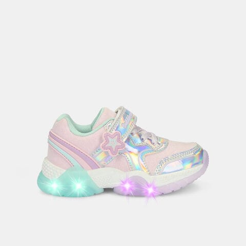 Tenis Para Ni&ntilde;a Bubblegummers Morado, 