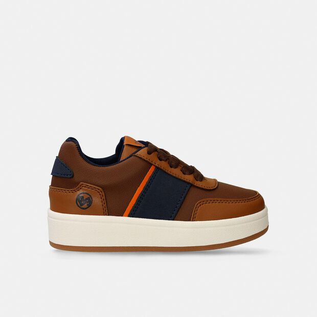 Tenis Para Ni&ntilde;o Bubblegummers Camel-Azul Sahir, 