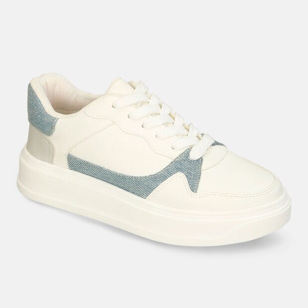 Tenis Para Mujer Bata Talco-Azul Josefina, 