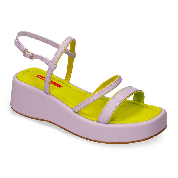 Sandalias Para Mujer Bata Red Label Lila Hara, 