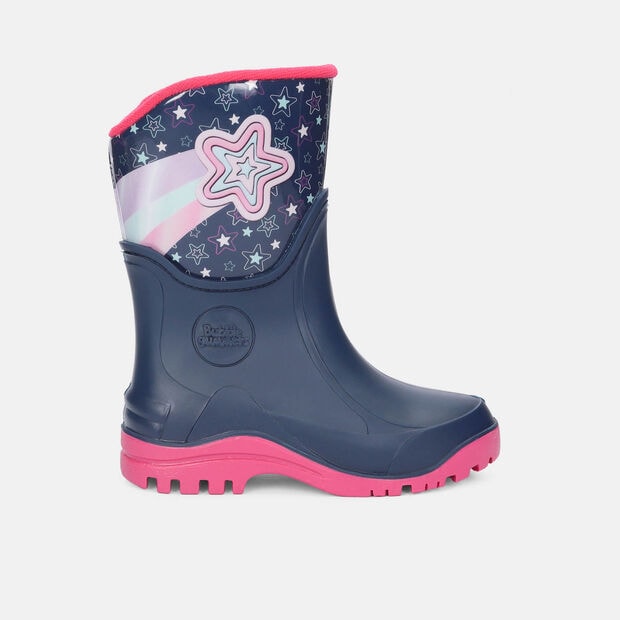 Bota De Lluvia Para Ni&ntilde;a Bubblegummers Violeta Valu Nupy Protectives, 
