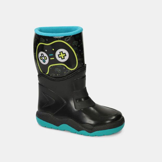 Bota De Lluvia Para Ni&ntilde;o Bubblegummers Multicolor Ulises, 