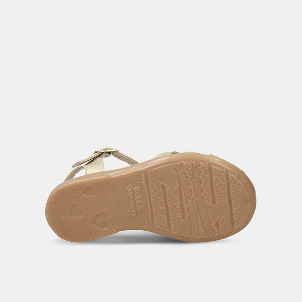 Sandalias Para Ni&ntilde;a Bubblegummers Chapa&ntilde;a Shantel First Step Girls 1 +, 