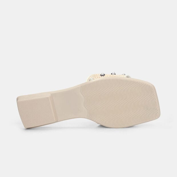 Sandalias Para Mujer Bata Multicolor, 