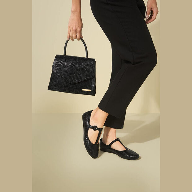 Cartera Para Mujer Bubblegummers Negro Leonor, 