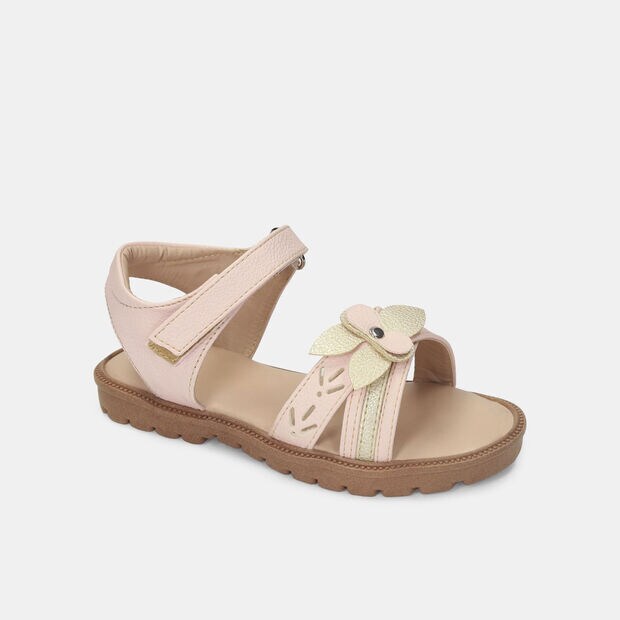Sandalias Para Ni&ntilde;a Bubblegummers Gris Mary First Step Girls 1 +, 