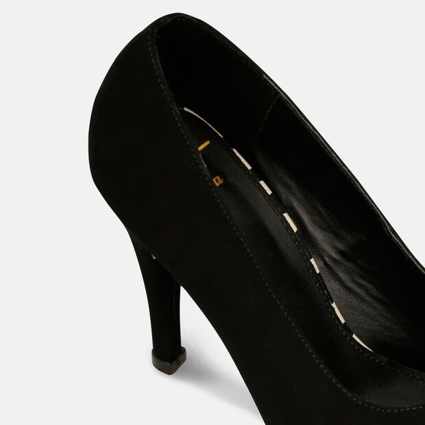 Tacones Para Mujer Bata Negro Jamecca, 