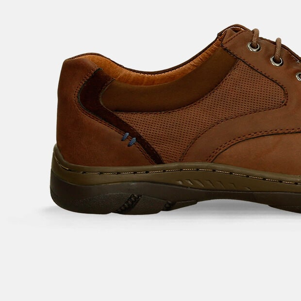 Zapatos Casuales Para Hombre Bata Comfit Caf&eacute; Marcos Gardel, 