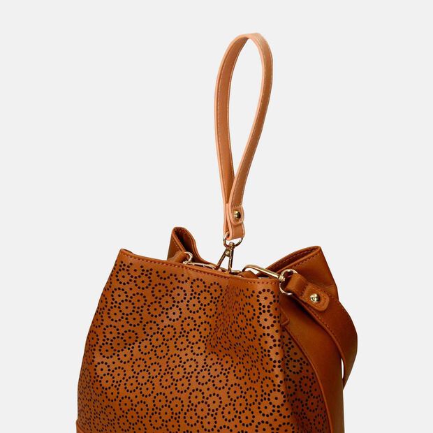 Cartera Para Mujer Bata Camel Eva 24Q1, 