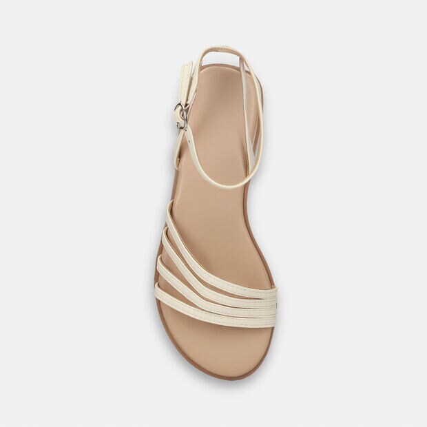 Sandalia Para Mujer Bata Caf&eacute; Oscuro Jackie Strappy, 