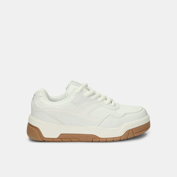 Tenis Para Mujer North Star Blanco Skater Chunk, 