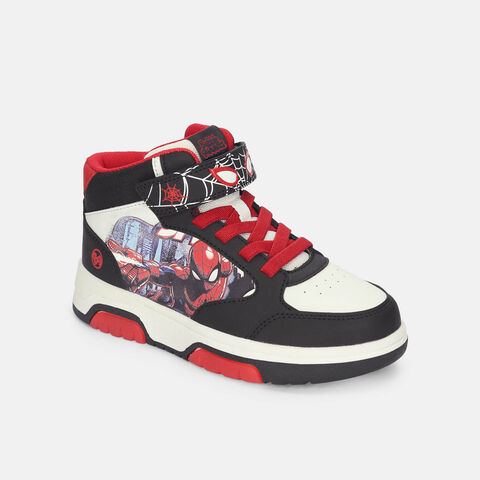 Tenis Con Luces Para Ni&ntilde;o Licenses Marvel Negro Gabe Walking Boys 3 +, 