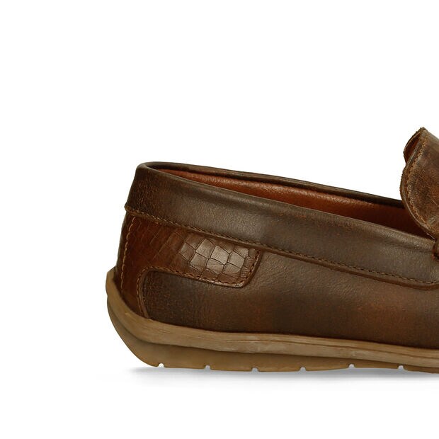 Mocasines Para Hombre Bata Chocolate Liam Polo, 