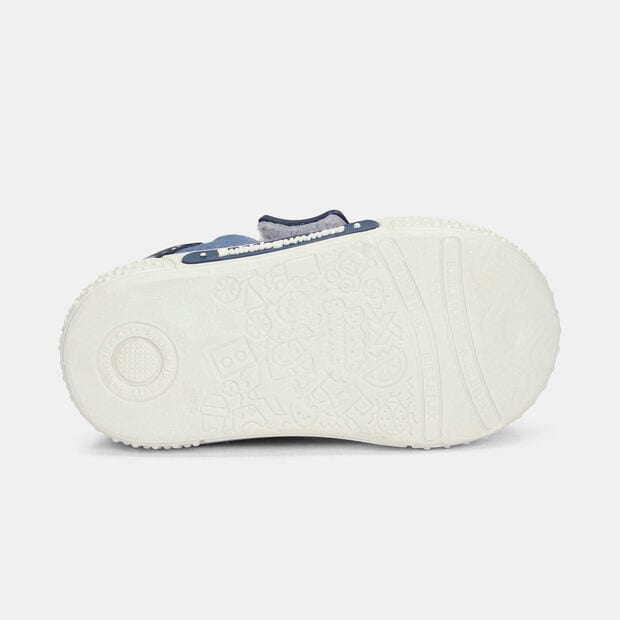 Tenis Para Ni&ntilde;o Bubblegummers Azul Aquiles Dino Prewalker Boys 0 +, 