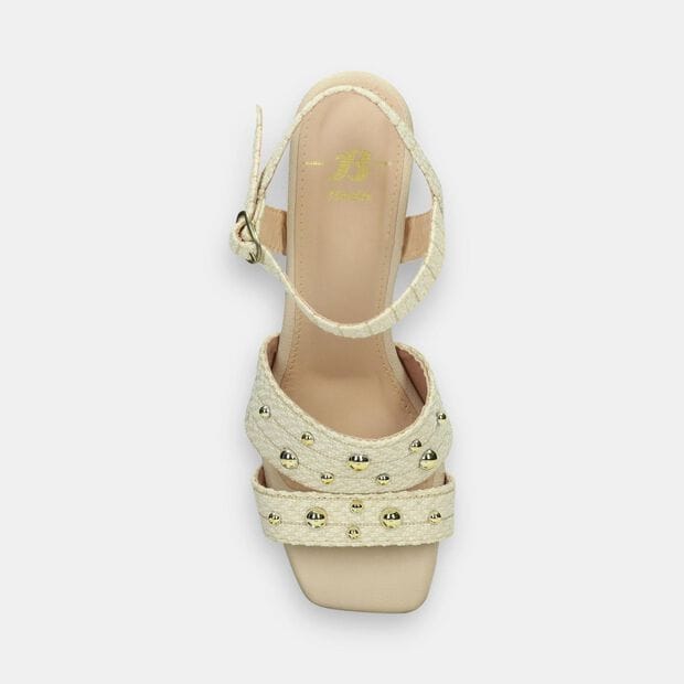 Sandalias Para Mujer Bata Beige Kahana, 