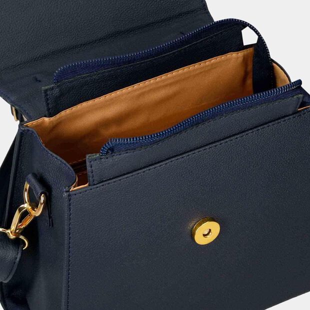 Cartera Para Mujer Bata Azul Jero A, 