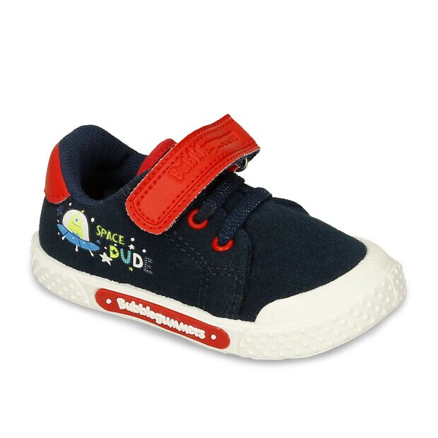 Tenis Para Ni&ntilde;o Bubblegummers Azul-Rojo Rey, 