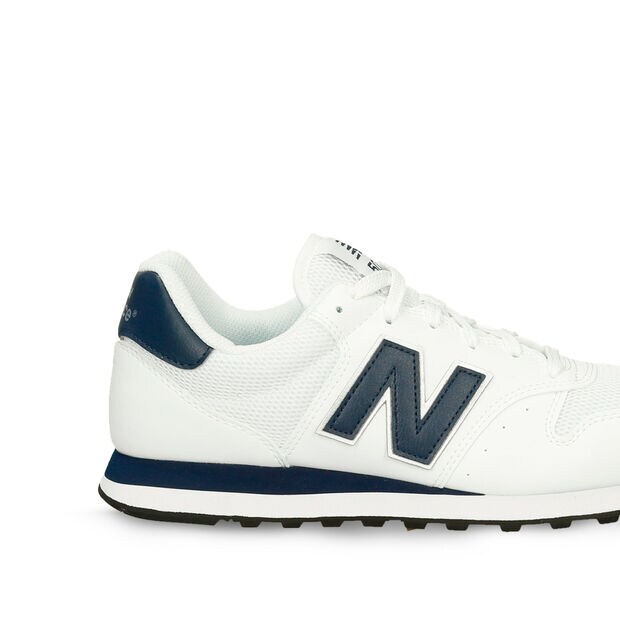 Tenis Para Hombre New Balance Blanco-Negro Men'S 500, 