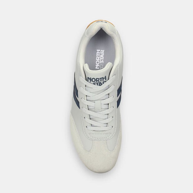 Tenis Para Hombre North Star Gris Otan Retro Race, 
