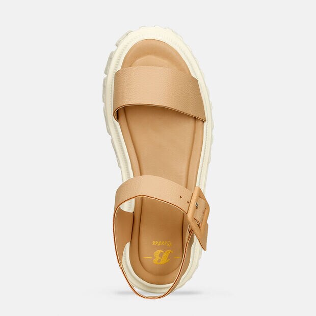 Sandalia Para Mujer Bata Caf&eacute; Con Leche Jessie Summer, 