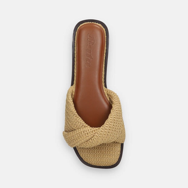 Sandalias Para Mujer Bata Beige Taylor Summer, 