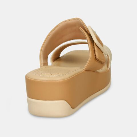 Sandalia Para Mujer Bata Comfit Capuchino Jacinta Summer, 