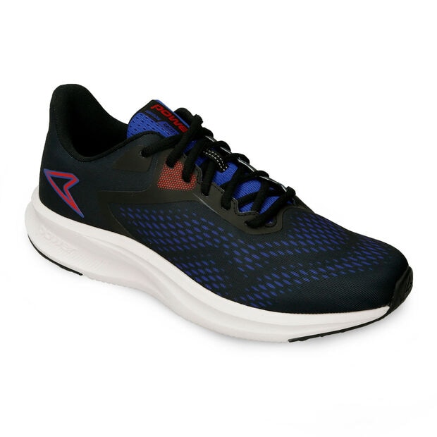 Tenis Deportivos Para Hombre Power Negro Harrow Plus Racer Sc, 