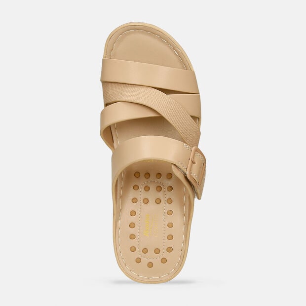 Sandalias Para Mujer Bata Comfit Nude Jylta, 