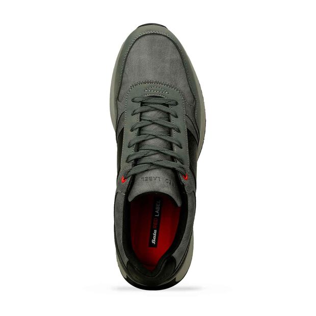 Tenis Para Hombre Bata Red Label Gris Jake Cor, 
