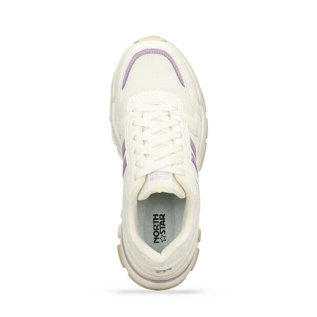 Tenis Para Mujer North Star Blanco-Purpura Indira Move, 