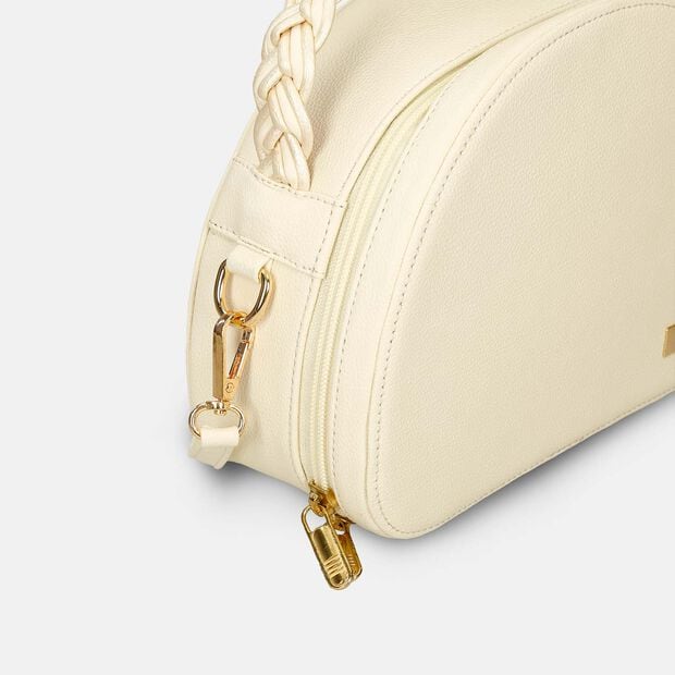 Cartera Para Mujer Bata Beige Maleth, 