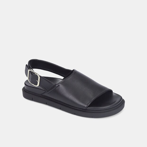 Sandalias Para Mujer Bata Negro Irma Summer, 