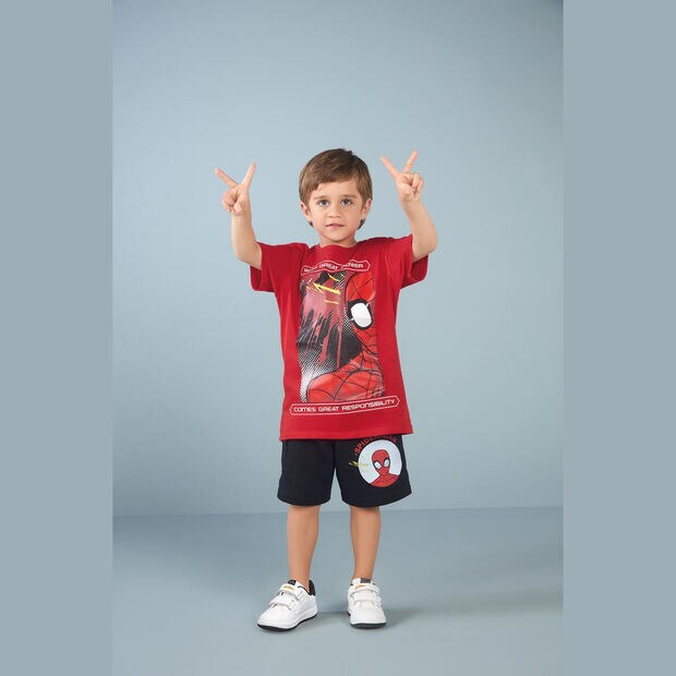 Conjunto Para Ni&ntilde;o Licenses Marvel Vino, 