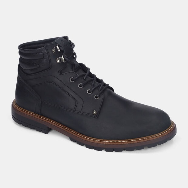 Bota Para Hombre Bata Negro Oscar Leandro, 