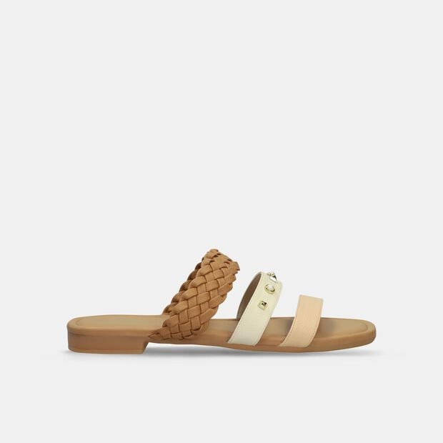 Sandalias Para Mujer Bata Caf&eacute; Claro Kristina, 